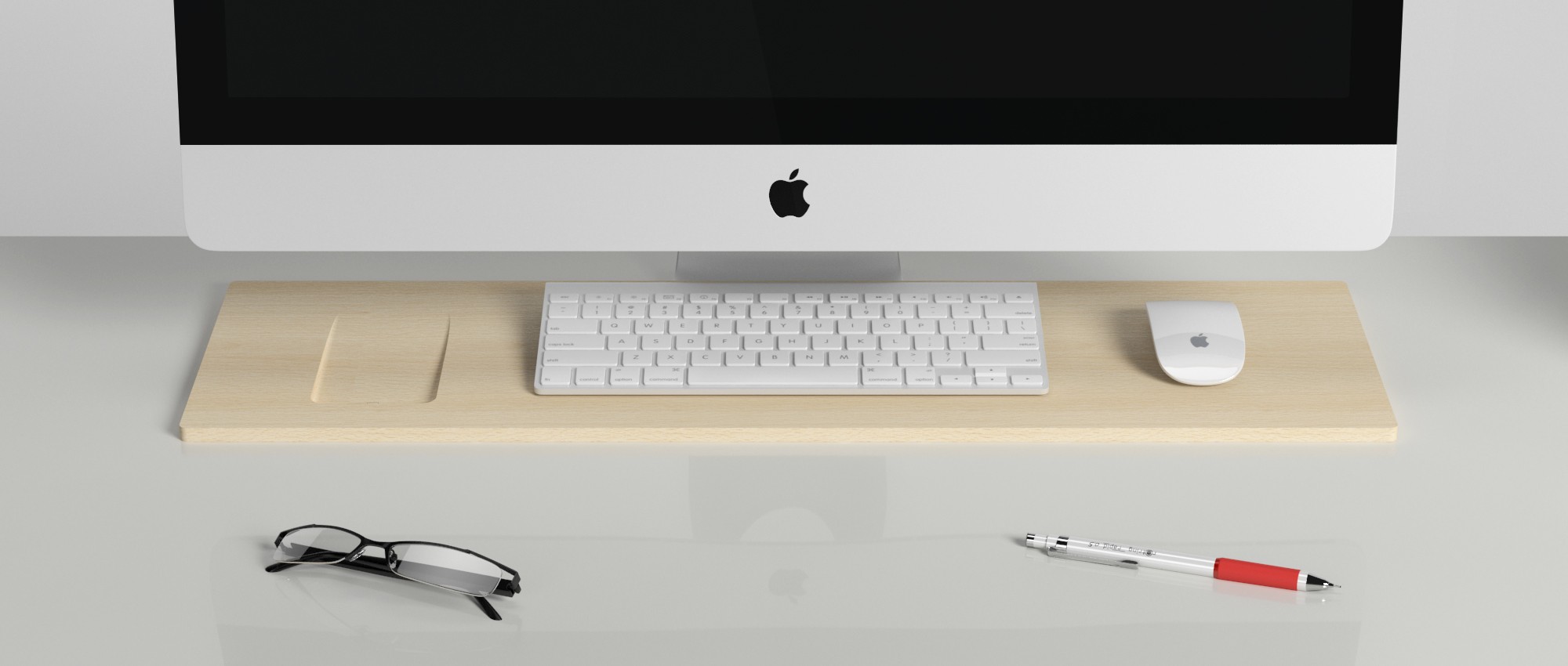 Tamm iPhone 6 Dock & iMac Desk Organizer